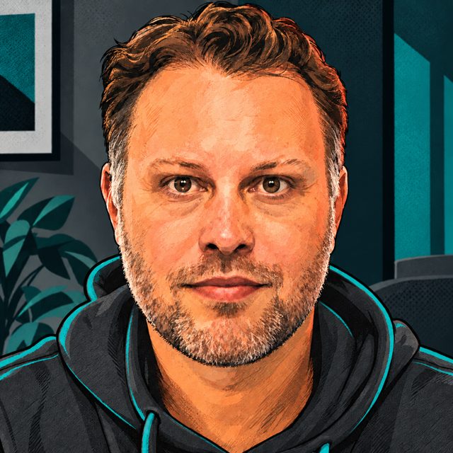 Foto: ein illustriertes Porträt von Ivo.
